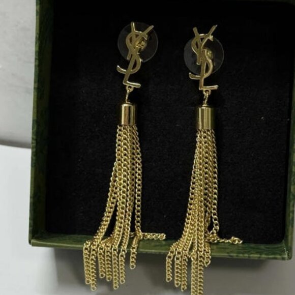 Yves Saint Laurent Earrings - Flawless with Original Box - Picture 1 of 6